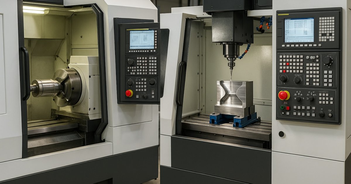 CNC Torna ile CNC Freze Tezgâhlarının Karşılaştırılması