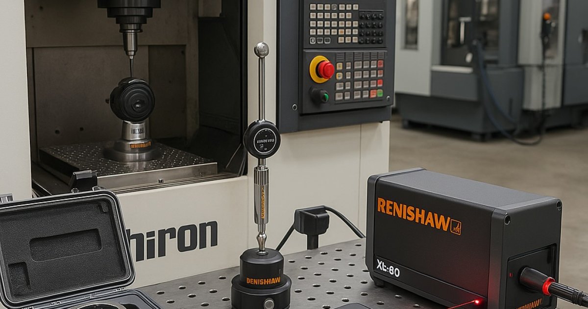 Chiron FZ/MILL Renishaw CNC Kalibrasyonu
