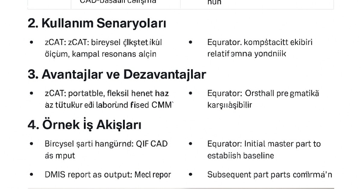 Fowler zCAT mi, Renishaw Equator mu?