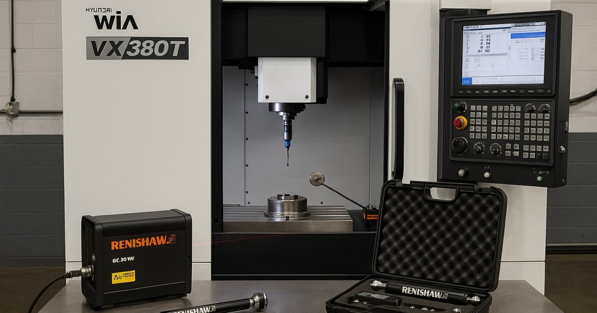 Hyundai WIA VX / i-CUT Renishaw Kalibrasyonu