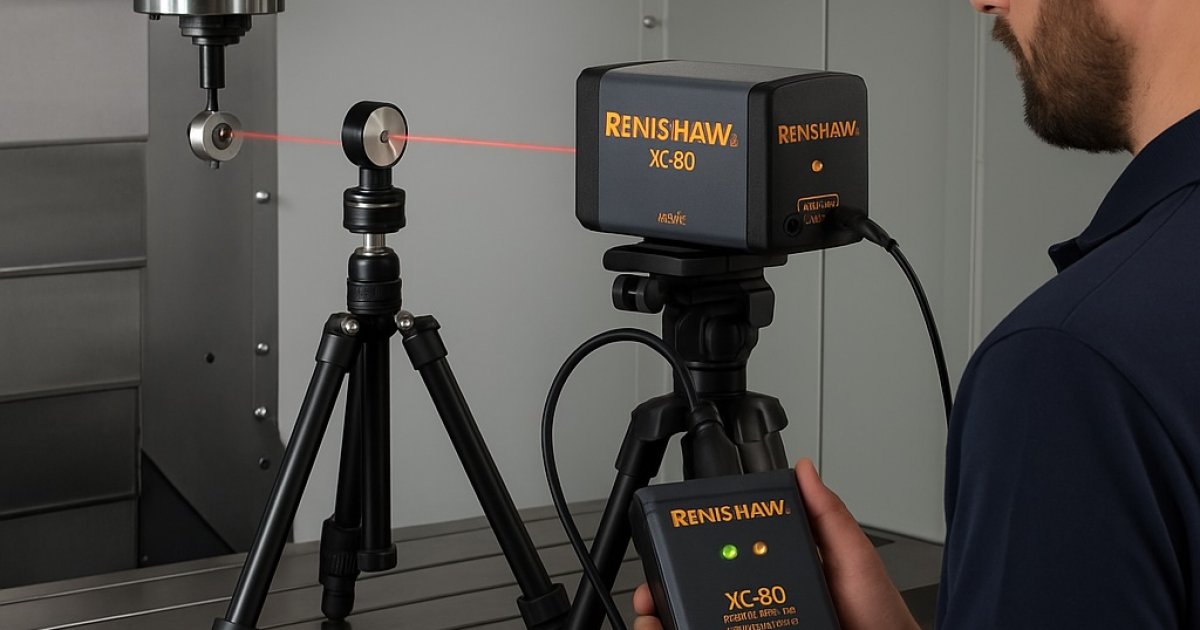 Renishaw Lazer Ölçümü | CNC Tezgâh Doğruluk Analizi