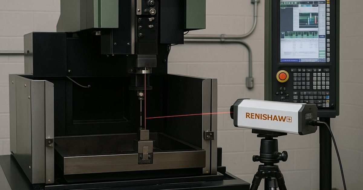Sodick VL/AL/AG Renishaw CNC Kalibrasyonu